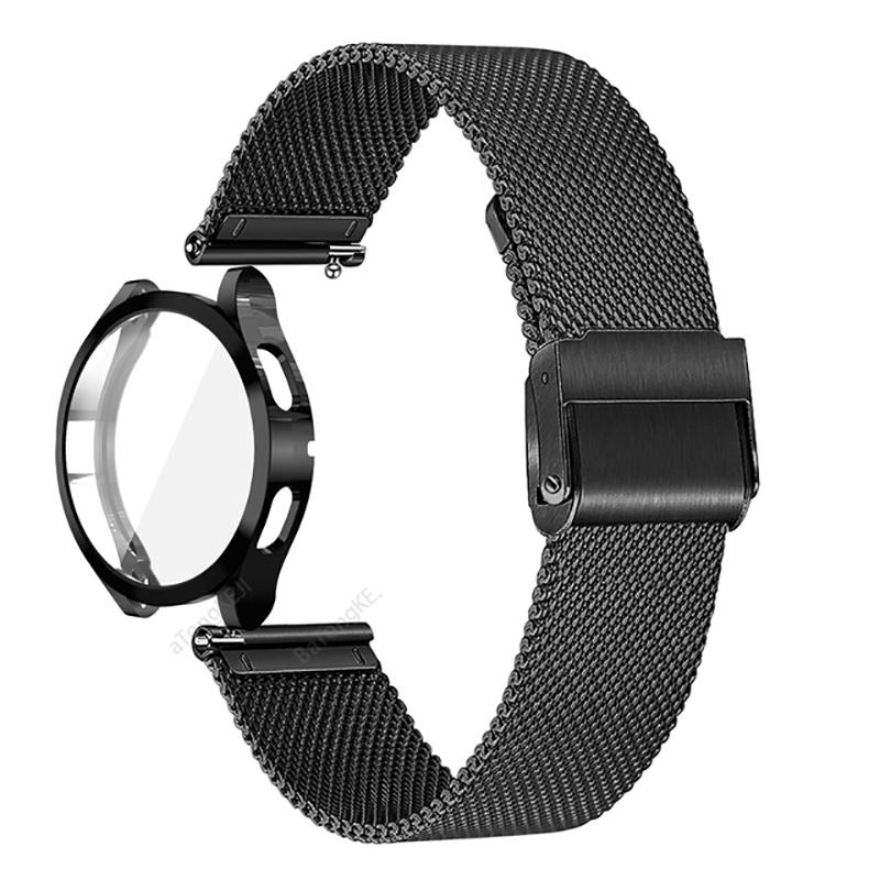 ภาพสินค้าเคส สายนาฬิกาข้อมือ สเตนเลส ตาข่าย สําหรับ Samsung Galaxy Watch 4 44 มม. 40 มม. 4 Classic 42 มม. 46 มม. จากร้าน hiyifut.th บน Shopee ภาพที่ 7
