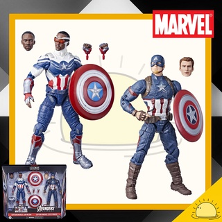 สินค้า Marvel Legends Series Captain America 2-Pack (Sam Wilson and Captain America)