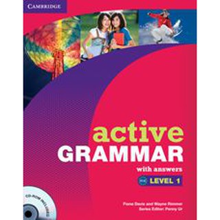 DKTODAY  หนังสือ ACTIVE GRAMMAR 1 WITH ANS&amp;CD-ROM