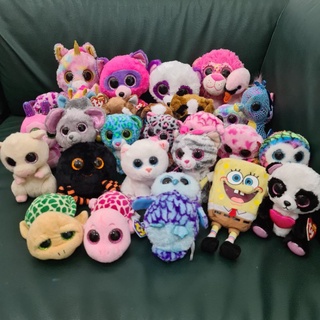 ภาพขนาดย่อของภาพหน้าปกสินค้าตุ๊กตาตาโต ตุ๊กตาทีวาย (ty beanie boos) ขนาด 6 นิ้ว (15 Cm.) และ 10 นิ้ว (24 Cm.) จากร้าน toys_cabinet บน Shopee