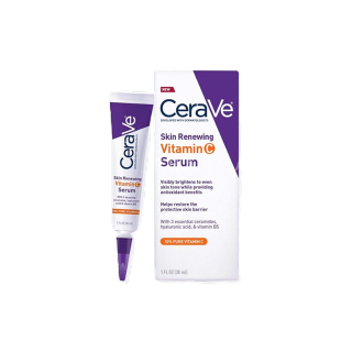 [12.12F4WA7FN ลด 20%] CeraVe Skin Renewing Serum Vitamin C เซราวี เซรั่ม วิตามินซี 30ml สกิน รีนิววิ่ง รอยสิว ซี c