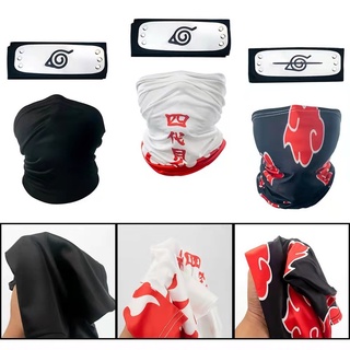 ที่คาดผมคอสเพลย์ อนิเมะนารูโตะ Akatsuki Itachi Red Cloud Mask Ninja Kakashi พร็อพปาร์ตี้คริสต์มาส