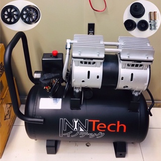 ปั้มลมออยล์ฟรี ปั๊มลมไฟฟ้า ปั๊มลม OIL FREE ขนาด 30 ลิตร รุ่น 800W-30 InnTech