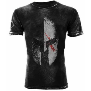 ใหม่ เสื้อยืดลําลอง แขนสั้น คอกลม พิมพ์ลาย Spartan 3DT ระบายอากาศ ใส่สบาย แฟชั่นฤดูร้อน สไตล์วินเทจ สําหรับผู้ชาย