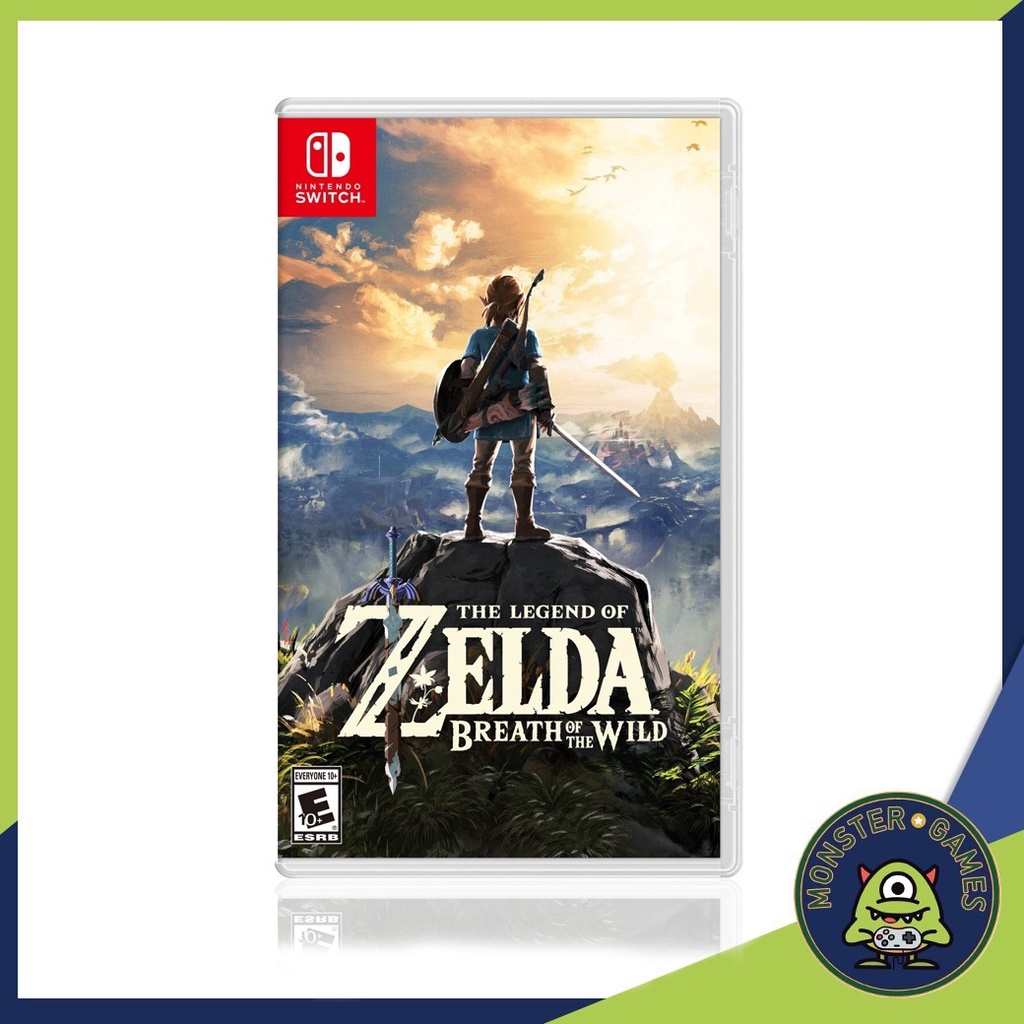 รูปภาพสินค้าแรกของThe Legend of Zelda Breath of The Wild Nintendo Switch game (เกมส์ Nintendo Switch)(ตลับเกมส์Switch)(Zelda Switch)