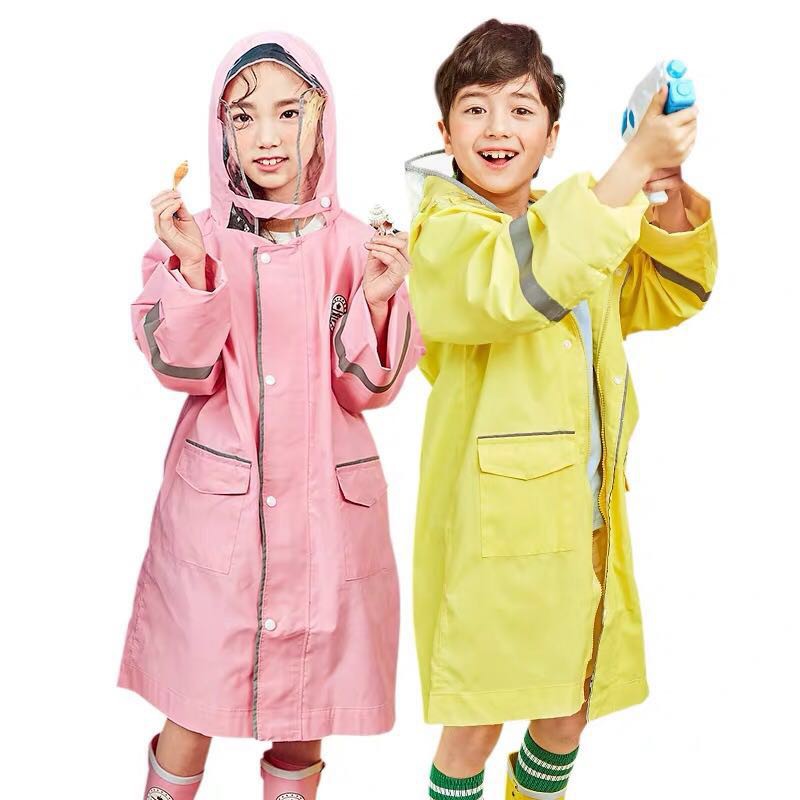 lt-พร้อมส่ง-สีชมพู-ไซส์-m-gt-ชุดกันฝนเด็ก-กดติดตามร้านค้ารับส่วนลดค่ะ