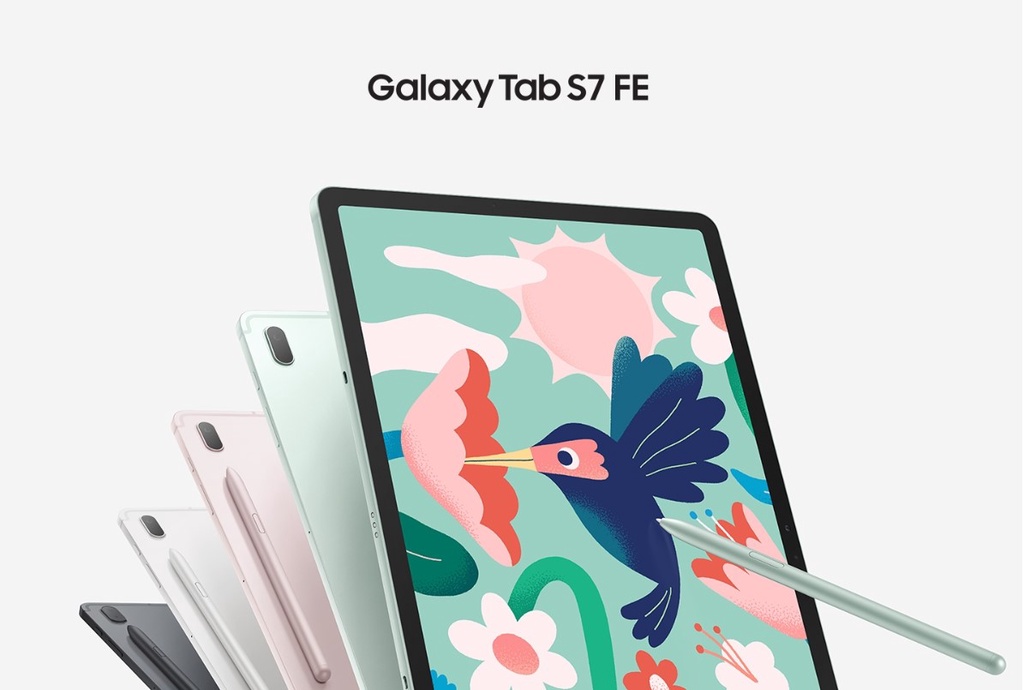 ภาพที่ให้รายละเอียดเกี่ยวกับ Samsung Galaxy Tab S7 FE ( LTE) (4/64GB) หน้าจอ 12.4"