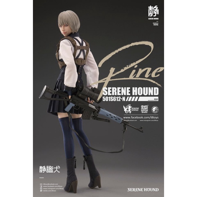 i8Toys クローン双子 1/6 フィギュア Rine Tache 2点セット