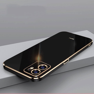 เคส OPPO A77 5G เคสซิลิโคน Shockproof Soft Silicone Electroplating Back Cover Case OPPO A77 5G Phone Casing