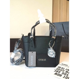 แท้💯% GUESS SAFFIANO MINI CROSS BODY BAG