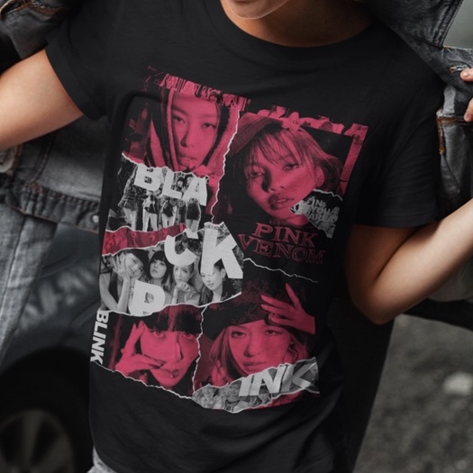 ราคาถูกblack-pink-shirt-pink-venom-bootleg-designt-k-pop-korean-fashion-tees-animo-apparel-s-5xl