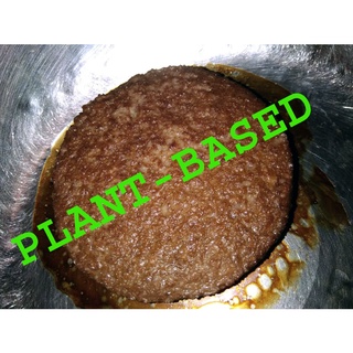 แพลนท์เบส-เบอร์เกอร์เนื้อวัว(มังสวิรัติ) Plant Based Burger Beef ไม่ต้องแช่แข็ง ไม่ต้องแช่เย็น