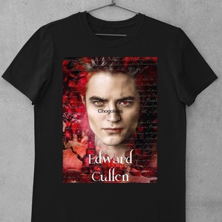 [100% Cotton] เสื้อยืดลําลอง แขนสั้น พิมพ์ลาย Robert Pattinson Edward Cullens สไตล์คลาสสิก เรโทร PLckde35ECichb60 AU261