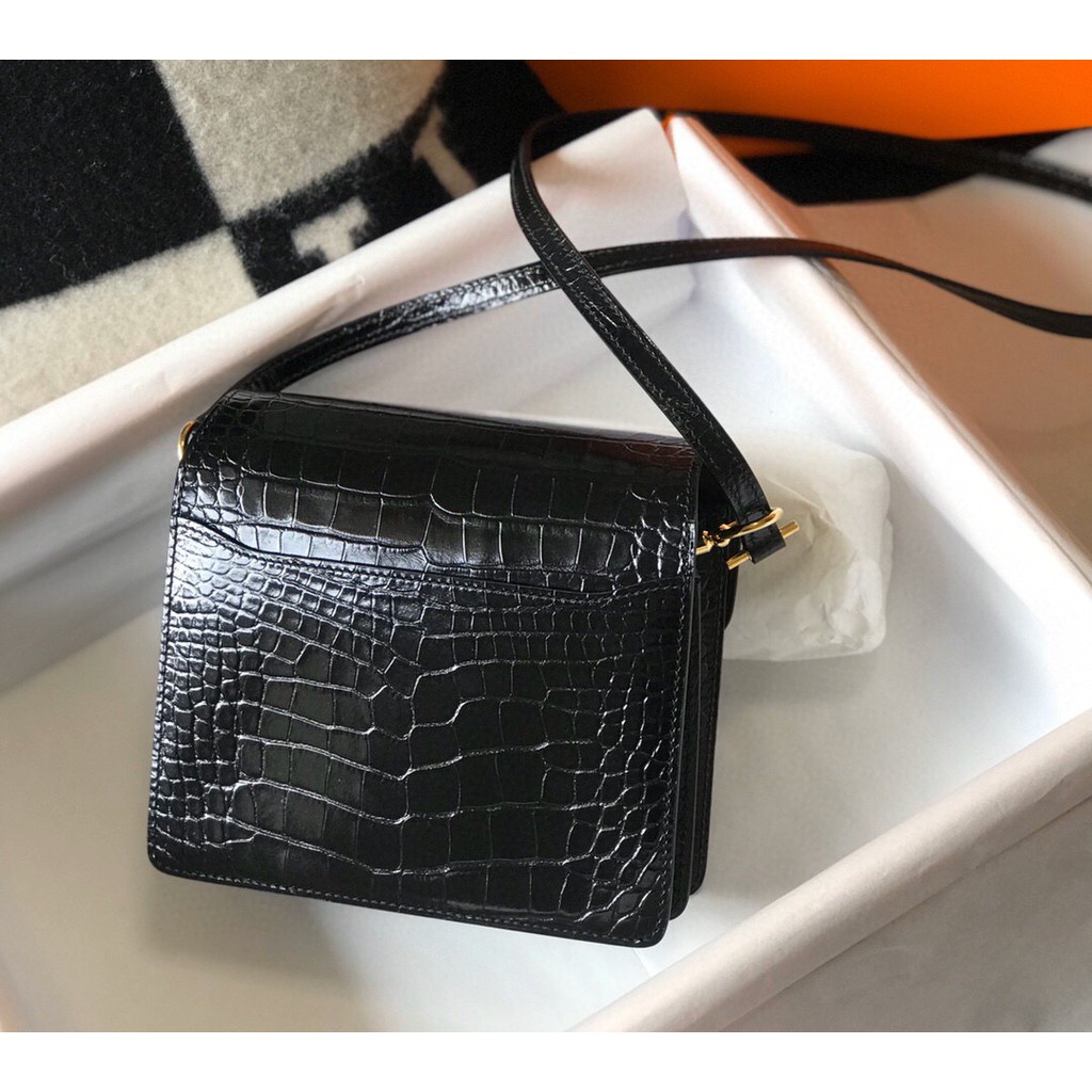 พรี-ราคา14300-hermes-roulis-กระเป๋าสะพาย-18cm