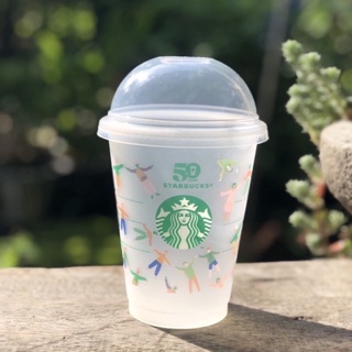 Starbucks Reusable Cold Cup แก้วรียูสสตาร์บัคส์ รุ่นพิเศษครบรอบ 50 ปี / รุ่นปกติ 16oz.