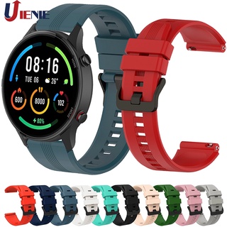 ภาพขนาดย่อของสินค้าสายนาฬิกาข้อมือซิลิโคน 22 มม. สําหรับ Xiaomi Mi Watch Global Strap Bracelet Wristband