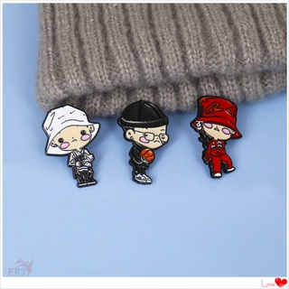 ★ G-dragon - Q Style เข็มกลัด ★ เข็มกลัด รูปดาวไอดอล Kwon Ji Yong แบบสร้างสรรค์ สําหรับติดกระเป๋าเป้สะพายหลัง จํานวน 1 ชิ้น