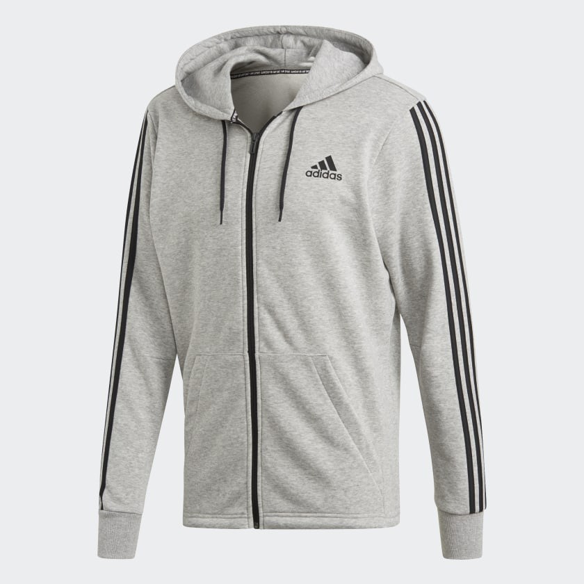 Adidas Essentials 3 Stripes Hoodie Must Haves 3 Stripes French Terry Hoodie 4 Shopee Thailand