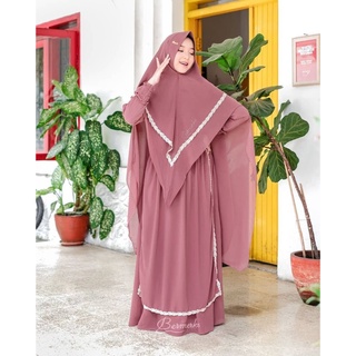 Carla Syari CB Material Babydoll Full Mix Rend Get Gamis Women+KHIMAR/Hijab Front Zippers / FRIENDLY Baju Gamis Syari Women Baju Gamis Women ล่าสุด Gamis Women 2022 Syari Gamis Set Hijab Gamis Lace Muslimah Gamis เสื้อคลุมโปโล Syari