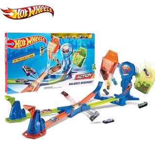 Hot Wheels Sport Car Track Toys Balance Breakout