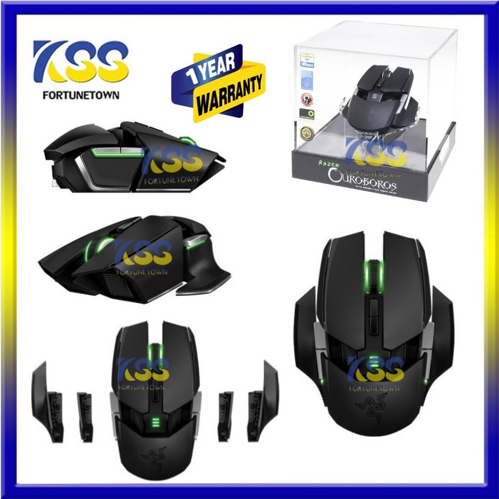 Razer Ouroboros wired wireless gaming mouse