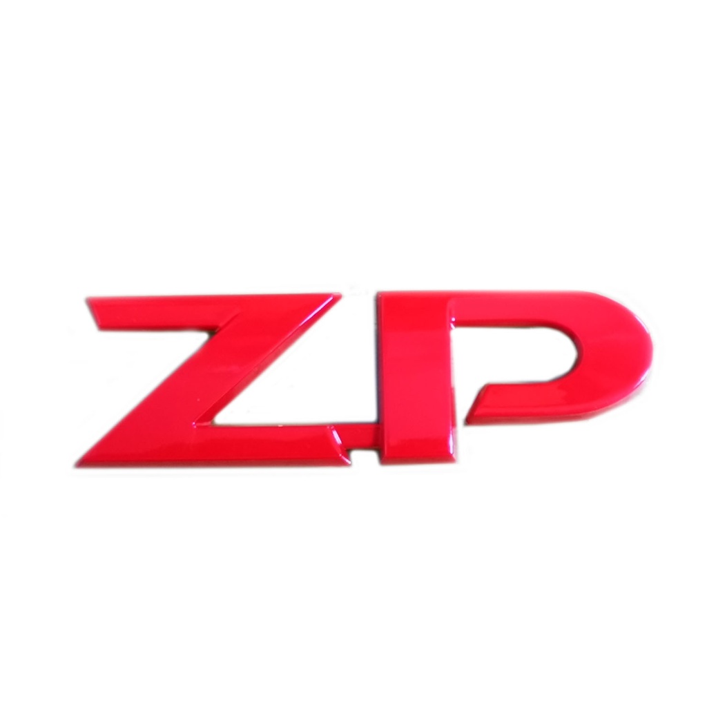 โลโก้-zp-แดง-logo-zp-ติดท้ายรถกระบะ-isuzu-d-max-มีบริการเก็บเงินปลายทาง