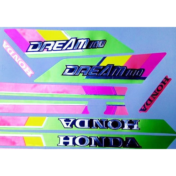 สติกเกอร์-ฮอนด้า-dream-ดรีม-100-คุรุสภา-ปี-87-90-ฟรอยด์