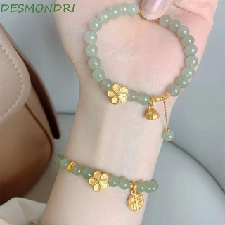 Desmondri สร้อยข้อมือโซ่ แฮนด์เมด ของขวัญ สําหรับผู้หญิง