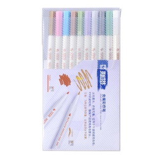 สินค้า Flgo ปากกามาร์กเกอร์เรซิ่นสําหรับใช้ในการวาดภาพระบายสี 10 สี