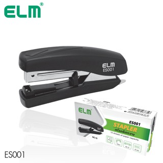 ELM Stapler ES001 เครื่องเย็บกระดาษ อีแอลเอ็ม No.10 บรรจุ 1 อัน/กล่อง