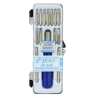 ชุดไขควงอเนกประสงค์ Jackly JK-16 Student Tools Kit สำหรับช่างซ่อมอุปกรณ์ต่างๆ