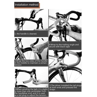 ภาพขนาดย่อของภาพหน้าปกสินค้าเทปพันแฮนด์ ผ้าพันแฮนด์เสือหมอบ จักรยานไตรกีฬา Bicycle Bar tape จากร้าน thaielectronics.th บน Shopee