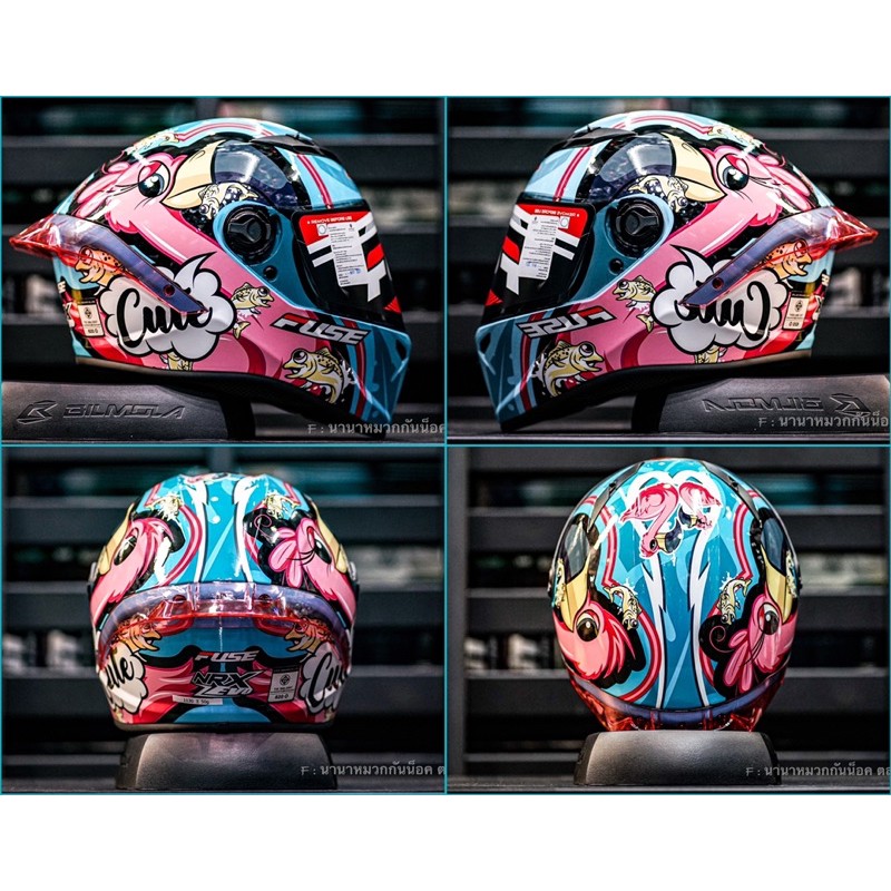 ภาพหน้าปกสินค้าหมวกกันน็อค FUSE NRX EVO 2021 จากร้าน mistinehelmets บน Shopee