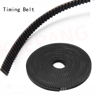 GT2 Open Timing Belt Black Synchronous  Belts 2GT Fiber Reinforced Rubber Width 6mm/10mm 3D Printer Parts