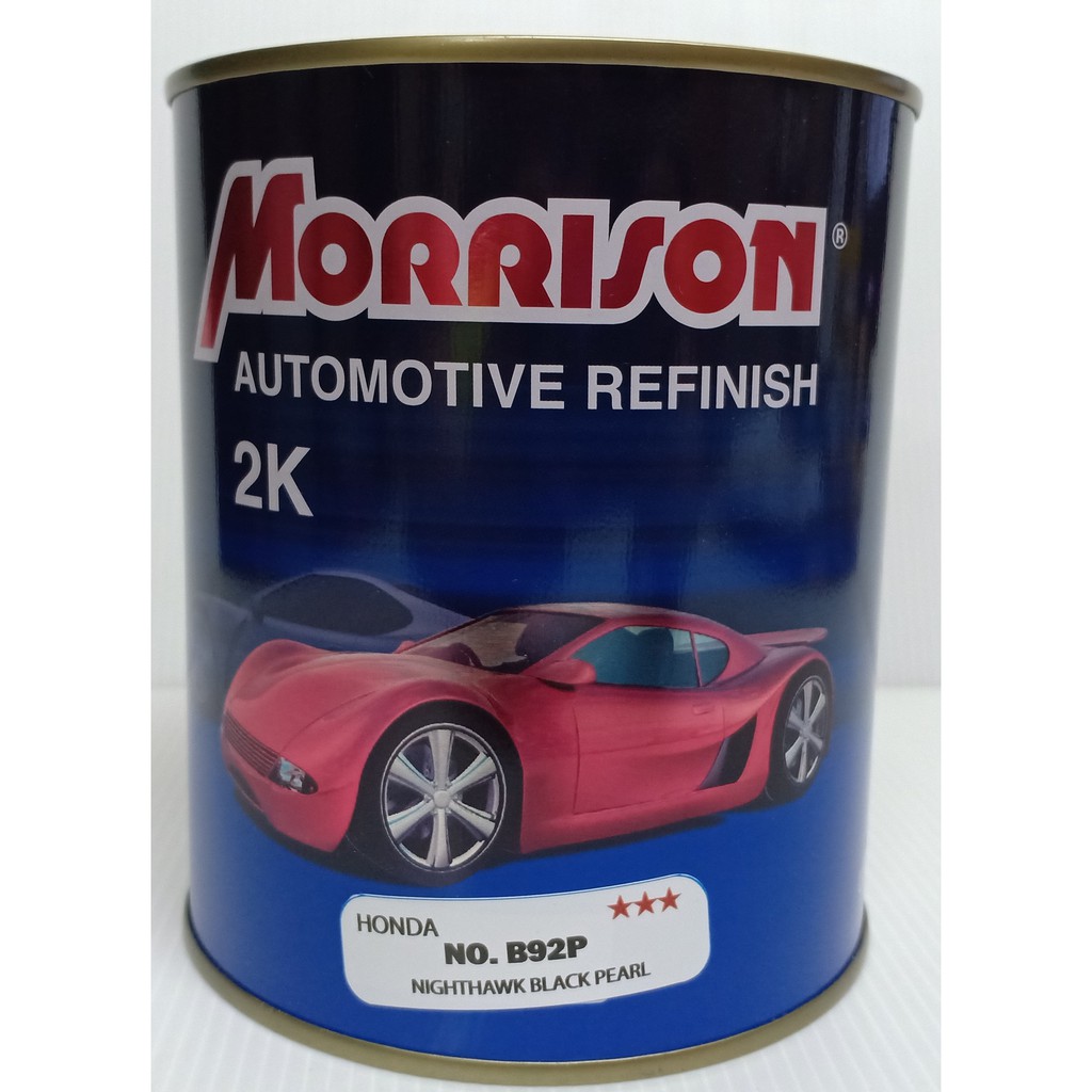 สีรถยนต์-morrison-สีพ่นรถยนต์-มอริสัน-2k-honda-เบอร์-ฺb92p-ขนาด-1-ลิตร