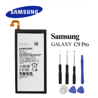 แบตเตอรี่เดิม EB-BC900ABE สำหรับ Samsung Galaxy C9 Pro C9000 C900F C900Y C9008 4000 mAh Original Akku + เครื่องมือ