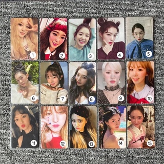 [RED VELVET] พร้อมส่ง Photocard Set 2 : FMR (ฟีลมาย) Rookie (รุกกี้) RBB (อาบีบี) & Others