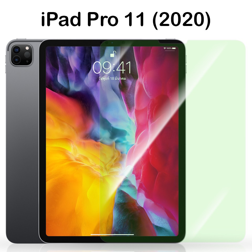 ฟิล์มกระจก นิรภัย เต็มจอ ไอแพด โปร 11 2018 / 2020 / 2021 Tempered Glass