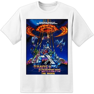 Dpx-1 เสื้อยืดคอกลม แขนสั้น ผ้าฝ้าย พิมพ์ลายโปสเตอร์ภาพยนตร์ Transformers สไตล์วินเทจ สําหรับผู้ชาย