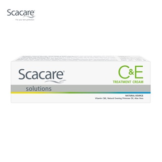 Scacare สกาแคร์ ซีแอนด์อี ทรีทเม้นท์ครีม ครีมบำรุงเข้มข้น  ขนาด 100 กรัม  1 หลอด C&E Treatment Cream ลดเลือนริ้วรอย