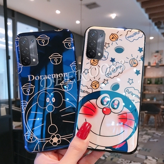 เคส OPPO A74 5G Casing Doraemon Cute Cartoon Couple Soft Case Blu-ray Silicone Phone Cover เคสโทรศัพท์ OPPOA74 5G