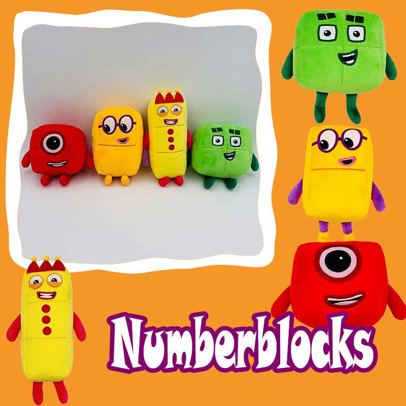 รูปภาพเพิ่มเติมของ Numberblocks ตุ๊กตาการ์ตูนของเล่นสําหรับเด็ก ตุ๊กตา ใหม่ ตุ๊กตาตัวเลข ตุ๊กตายัดไส้ ของเล่นเสริมการศึกษา สําหรับเด็ก