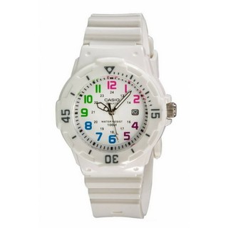 Casio นาฬิกาข้อมือ สายเรซิ่น รุ่น LRW-200H-7B - สีขาว