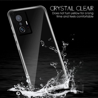 เคสโทรศัพท์ Xiaomi Mi 11T Pro / 10T Pro / 11 Lite NE Ultra / POCO X3 GT NFC M3 Pro F3 5G Transparent Casing Ultra Thin Clear Phone Case Silicone Soft Back Cover เคส Xiaomi11T Mi11T Mi11TPro Softcase