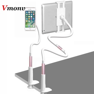 Vmonv Sturdy Gooseneck Tablet Phone Holder Stand For iPhone 12 IPad Air Pro 4 to 11 Inch Adjustable Bed Desktop Cell Pho