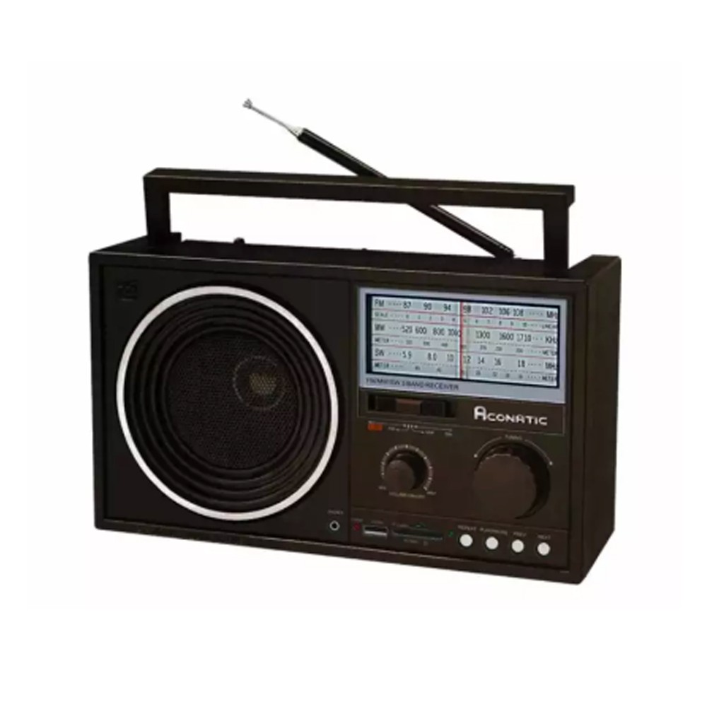 aconatic-วิทยุพกพา-รุ่นan-888-สีดำ-รับประกัน1ปี