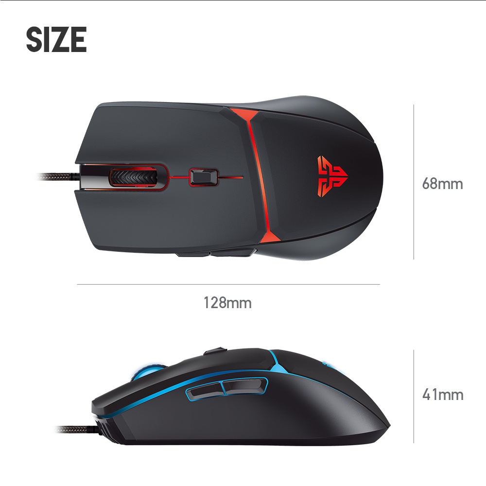 คำอธิบายเพิ่มเติมเกี่ยวกับ FANTECH VX7 CRYPTO Macro Key Gaming Mouse รุ่น VX7 เมาส์เกมมิ่ง แฟนเทค ความแม่นยำปรับพร้อม feet mouse DPI 200-8000