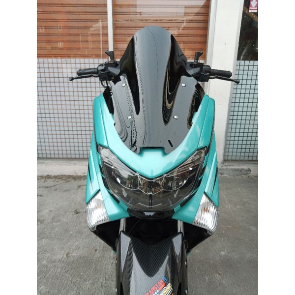 กระจกกันลม-yamaha-nmax-old-tdr-mini-type-v2-cyborg-4mili-visor-tdr-mini-v2-cyborg-หนา-4-มม-nmax