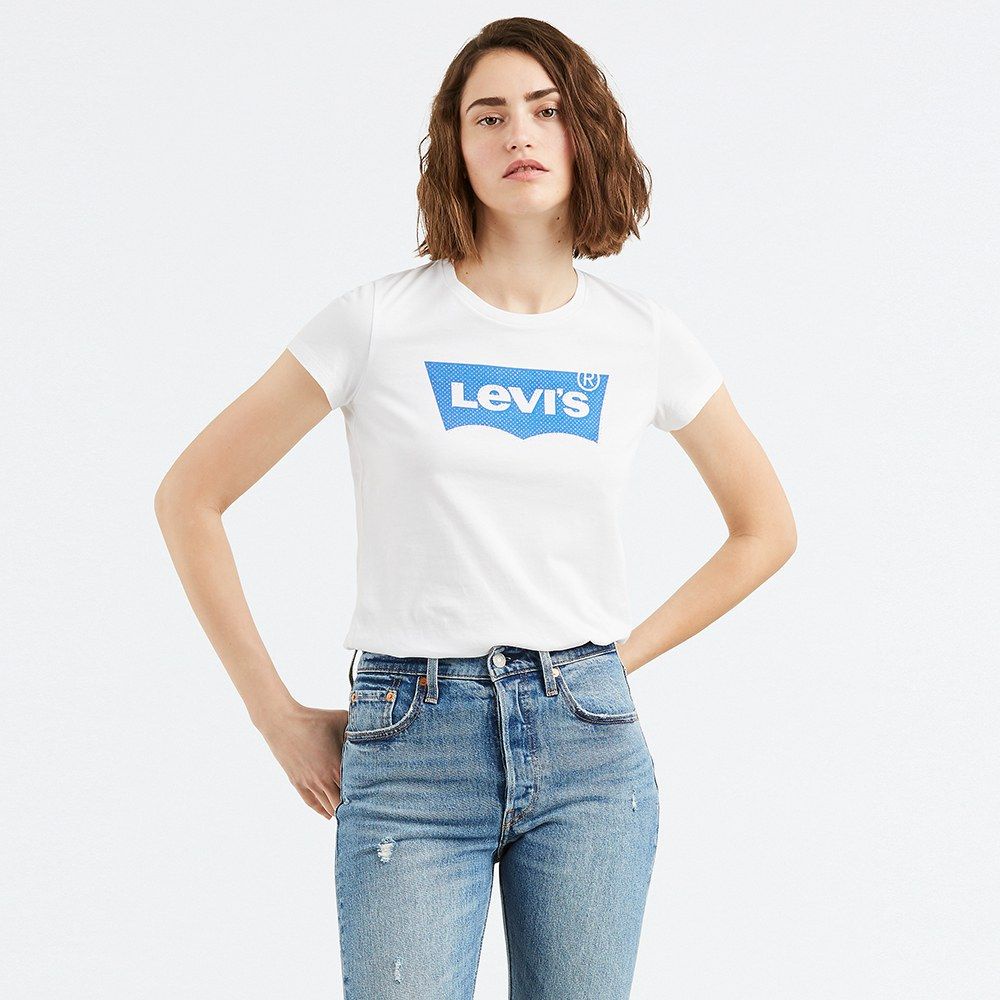 เสื้อ-levis-slim-crew-logo-tee