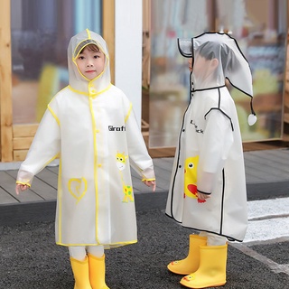 สินค้า เสื้อกันฝนเด็ก ลายน่ารัก Raincoat For Kids ชุดกันฝนเด็ก ลายการ์ตูน แฟชั่นสุดแนว เสื้อกันฝนกันแดด เนื้อผ้าหนา